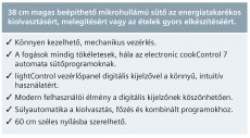 Siemens HF24M564 mikrohullámú sütő Konyhai termékek - Mikrohullámú sütő - Mikrohullámú sütő (beépíthető) - 282639