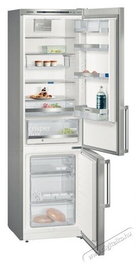 Siemens KG39EBI40 hűtőszekrény Konyhai termékek - Hűtő, fagyasztó (szabadonálló) - Alulfagyasztós kombinált hűtő - 282556