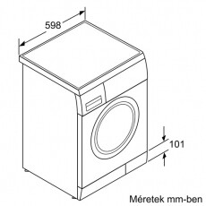 Siemens WM12E369BY mosógép Háztartás / Otthon / Kültér - Mosógép / szárítógép - Elöltöltős normál (60cm-ig) mosógép - 282571
