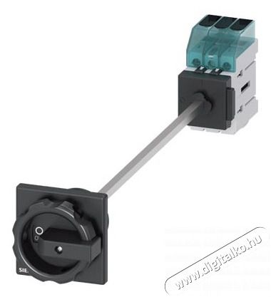 Siemens 3LD3448-0TK51 22kW szerelő lapra kivezetett hajt&aacute;ssal fekete kar főkapcsol&oacute; H&aacute;ztart&aacute;s / Otthon / K&uuml;lt&eacute;r - Szersz&aacute;m - Kieg&eacute;sz&iacute;tő, tartoz&eacute;k - 394671