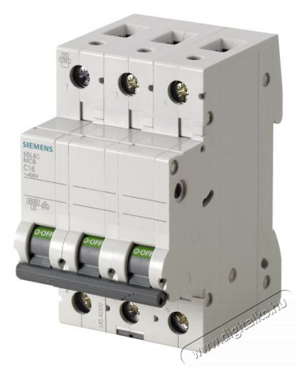 Siemens 5SL6325-7 6KA 3P C 25A kismegszakító Háztartás / Otthon / Kültér - Szerszám - Áramfejlesztő - 388861