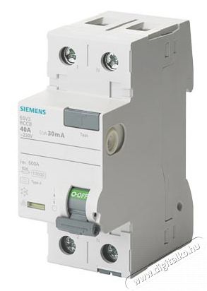 Siemens 5SV3311-6 ÁVK A 16/2 30MA 2 MODUL védőkapcsoló Háztartás / Otthon / Kültér - Szerszám - Áramfejlesztő - 388997