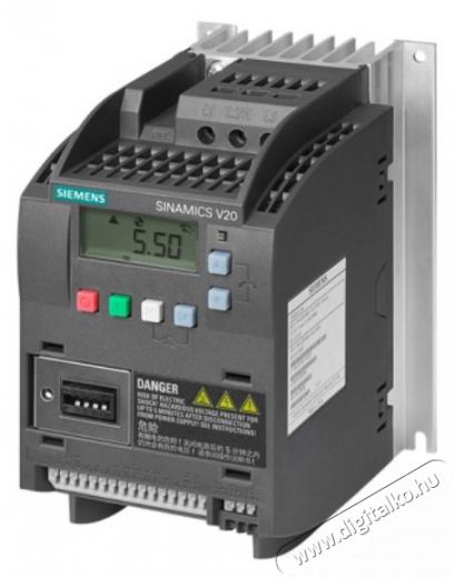 Siemens 6SL3210-5BE22-2UV0 SINAMICS V20, 3AC400V 2.2KW UNFILTERED frekvenciav&aacute;lt&oacute; H&aacute;ztart&aacute;s / Otthon / K&uuml;lt&eacute;r - Vil&aacute;g&iacute;t&aacute;s / elektromoss&aacute;g - H&aacute;l&oacute;zati eloszt&oacute; / hosszabb&iacute;t&oacute; / adapter - 388967