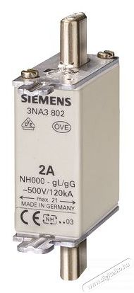 Siemens 3NA3805 500V 000 16A gG NH-biztosíték Háztartás / Otthon / Kültér - Biztonságtechnika - Kiegészítő - 388580