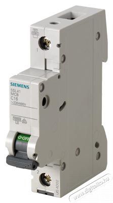 Siemens 5SL4110-6 10KA 1P B10 kismegszakító Háztartás / Otthon / Kültér - Szerszám - Áramfejlesztő - 388816