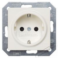 Siemens 5UB1518 DELTA I-SYSTEM gyűrűvel titánfehér dugalj Háztartás / Otthon / Kültér - Szerszám - Kiegészítő, tartozék - 389185
