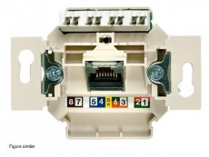 Siemens 5TG2027-1 UAE 1X8pólusú UTP RJ45 CAT6 A informatikai csatlakozóaljzat Háztartás / Otthon / Kültér - Biztonságtechnika - Kiegészítő - 431969
