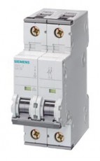 Siemens 5SY4206-6 10KA 2P B 6A kismegszakító Háztartás / Otthon / Kültér - Világítás / elektromosság - Hálózati elosztó / hosszabbító / adapter - 433755