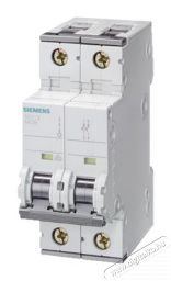 Siemens 5SY5206-6 AC/DC 10KA 2P B 6A kismegszakító Háztartás / Otthon / Kültér - Világítás / elektromosság - Hálózati elosztó / hosszabbító / adapter - 415368