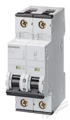 Siemens 5SY5220-6 AC/DC 10KA 2P B 20A kismegszakító Háztartás / Otthon / Kültér - Világítás / elektromosság - Hálózati elosztó / hosszabbító / adapter - 457440