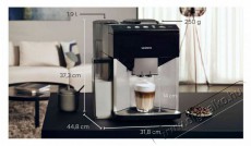 Siemens TQ513R01 fekete automata kávéfőző Konyhai termékek - Kávéfőző / kávéörlő / kiegészítő - Automata kávéfőző - 502021