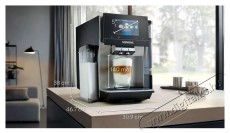 Siemens TQ717R03 fekete automata kávéfőző Konyhai termékek - Kávéfőző / kávéörlő / kiegészítő - Automata kávéfőző - 502022