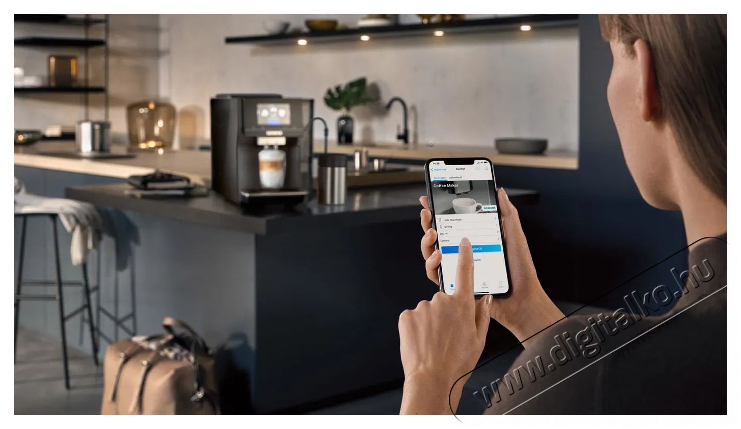Siemens TP717R06 Konyhai term&eacute;kek - K&aacute;v&eacute;főző / k&aacute;v&eacute;&ouml;rlő / kieg&eacute;sz&iacute;tő - Automata k&aacute;v&eacute;főző - 512853