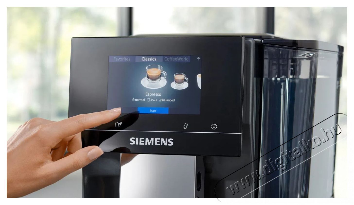 Siemens TP717R06 Konyhai term&eacute;kek - K&aacute;v&eacute;főző / k&aacute;v&eacute;&ouml;rlő / kieg&eacute;sz&iacute;tő - Automata k&aacute;v&eacute;főző - 512853