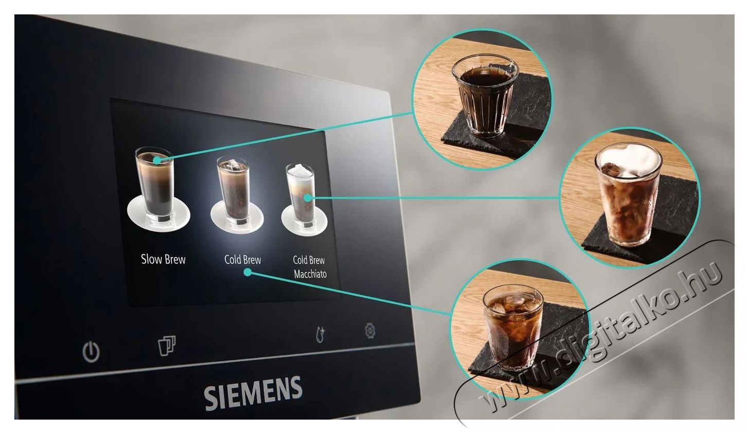 Siemens TP717R06 Konyhai term&eacute;kek - K&aacute;v&eacute;főző / k&aacute;v&eacute;&ouml;rlő / kieg&eacute;sz&iacute;tő - Automata k&aacute;v&eacute;főző - 512853