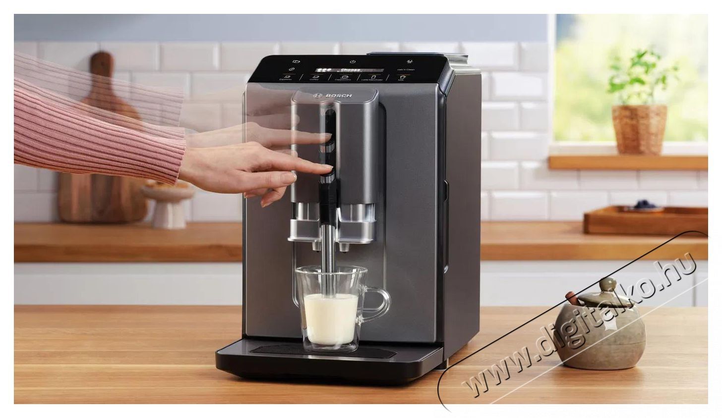 Siemens TIE20504 Konyhai term&eacute;kek - K&aacute;v&eacute;főző / k&aacute;v&eacute;&ouml;rlő / kieg&eacute;sz&iacute;tő - Automata k&aacute;v&eacute;főző - 530023