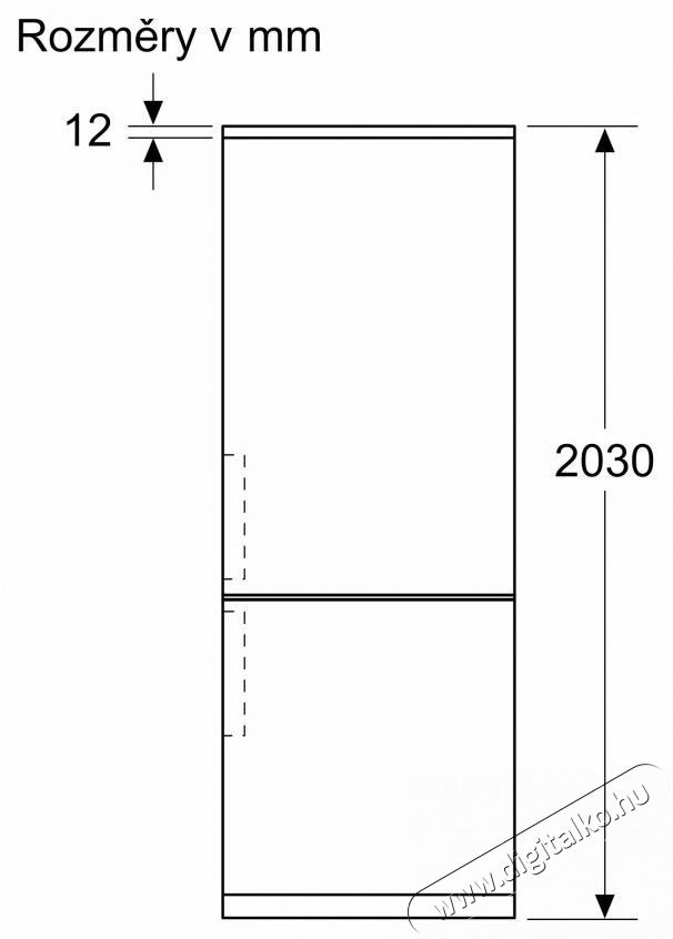 Siemens KG39N2IAG iQ300 Szabadon&aacute;ll&oacute; alulfagyaszt&oacute;s kombin&aacute;lt hűtő Konyhai term&eacute;kek - Hűtő, fagyaszt&oacute; (szabadon&aacute;ll&oacute;) - Alulfagyaszt&oacute;s kombin&aacute;lt hűtő - 528001