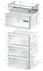 Siemens KG39N2XAG iQ300 Szabadon&aacute;ll&oacute; alulfagyaszt&oacute;s kombin&aacute;lt hűtő Konyhai term&eacute;kek - Hűtő, fagyaszt&oacute; (szabadon&aacute;ll&oacute;) - Alulfagyaszt&oacute;s kombin&aacute;lt hűtő - 528002