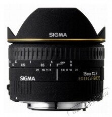 Sigma 15mm f/2,8 EX DG fisheye diagonal - Sony  Fotó-Videó kiegészítők - Objektív - Fix fókuszú objektív - 253328