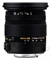 Sigma 17-50mm f/2,8 EX DC OS HSM - Nikon (3 év garancia!) Fotó-Videó kiegészítők - Objektív - Zoom objektív - 253416