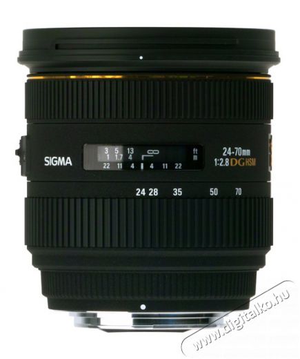 Sigma 24-70mm f/2,8 IF EX DG HSM - Nikon (3 év garancia!) Fotó-Videó kiegészítők - Objektív - Zoom objektív - 253357