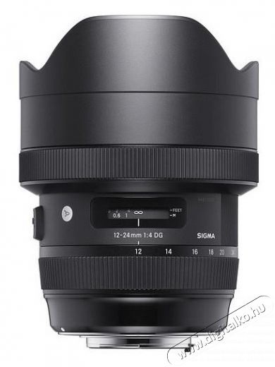 Sigma 12-24mm f/4 (A) DG HSM objektív - Canon (3 év garancia!) Fotó-Videó kiegészítők - Objektív - Zoom objektív - 314005