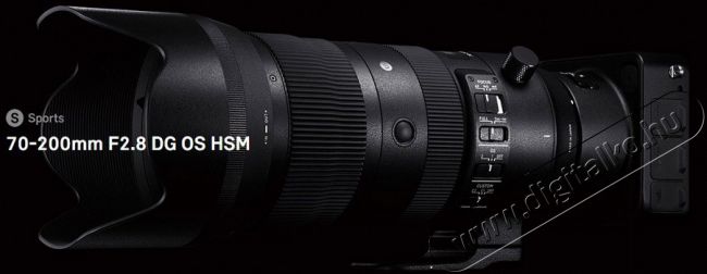 Sigma CANON 70-200/2.8 (S) teleobjektív DG OS HSM (s590954) Fotó-Videó kiegészítők - Objektív - Zoom objektív - 362892