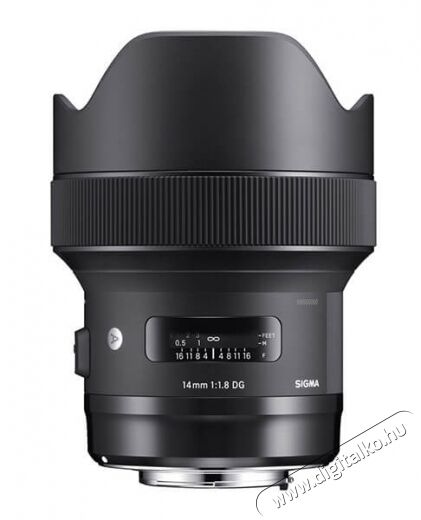 Sigma 14mm f/1.8 (A) DG HSM - Canon (3 év garancia!) Fotó-Videó kiegészítők - Objektív - Fix fókuszú objektív - 322878