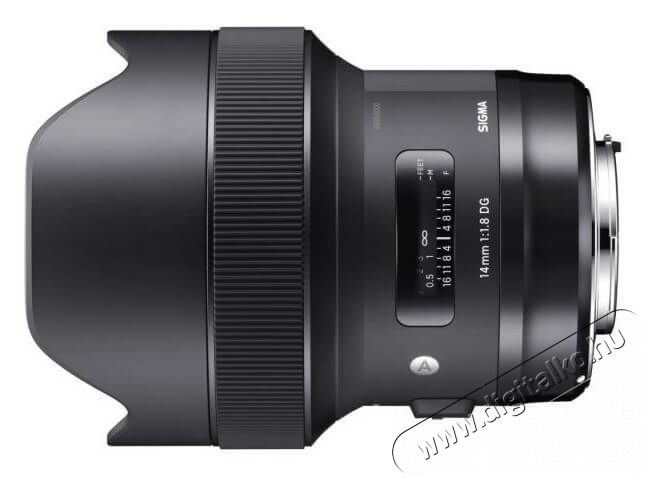 Sigma 14mm f/1.8 (A) DG HSM - Nikon (3 év garancia!) Fotó-Videó kiegészítők - Objektív - Fix fókuszú objektív - 322879