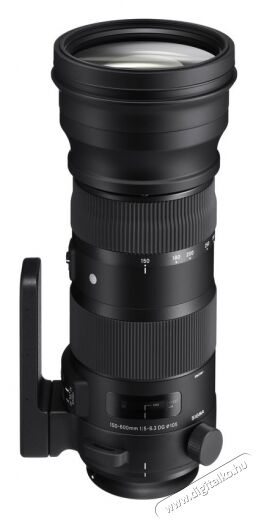 Sigma 150-600mm f/5-6,3 (S) DG OS HSM - Canon (3 év garancia!) Fotó-Videó kiegészítők - Objektív - Zoom objektív - 280225