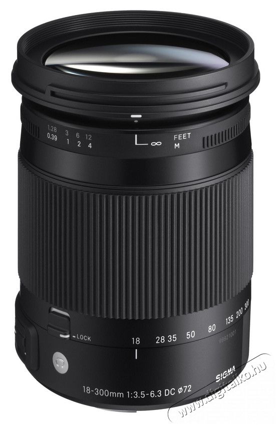 Sigma 18-300mm f/3,5-6,3 (C) DC OS HSM MACRO - Nikon (3 &eacute;v garancia!) Fot&oacute;-Vide&oacute; kieg&eacute;sz&iacute;tők - Objekt&iacute;v - Zoom objekt&iacute;v - 280223