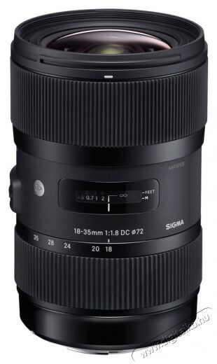 Sigma 18-35mm f/1,8 (A) DC HSM - Canon (3 év garancia!) Fotó-Videó kiegészítők - Objektív - Zoom objektív - 265955