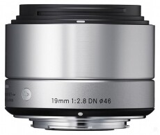 Sigma 19mm f/2,8 (A) EX DN ezüst - Olympus (3 év garancia!) Fotó-Videó kiegészítők - Objektív - Fix fókuszú objektív - 265963
