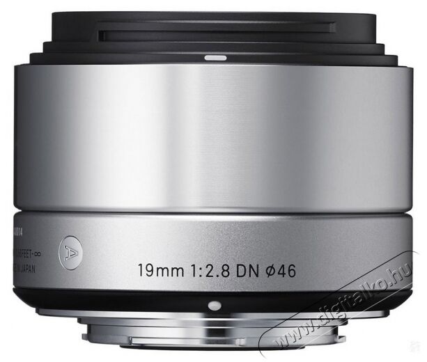 Sigma 19mm f/2,8 (A) EX DN ezüst - Olympus (3 év garancia!) Fotó-Videó kiegészítők - Objektív - Fix fókuszú objektív - 265963