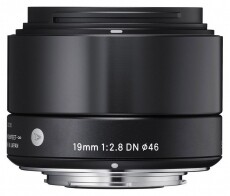 Sigma 19mm f/2,8 (A) EX DN fekete - Olympus (3 év garancia!) Fotó-Videó kiegészítők - Objektív - Fix fókuszú objektív - 265961