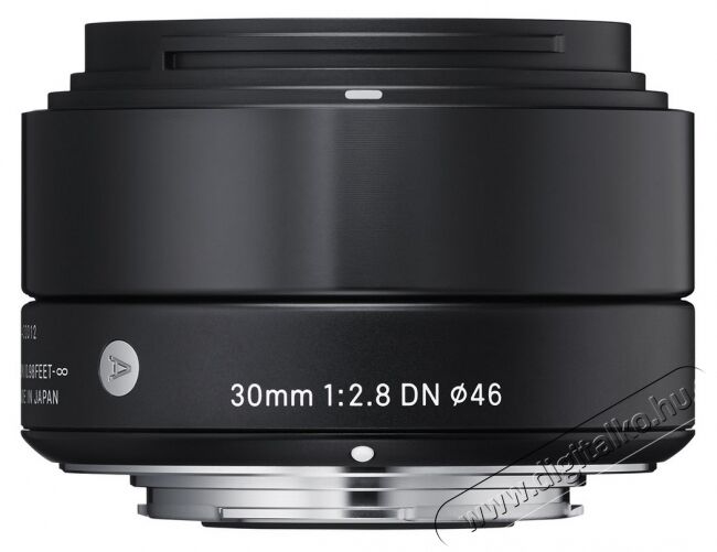 Sigma 30mm f/2,8 (A) EX DN fekete - Olympus (3 év garancia!) Fotó-Videó kiegészítők - Objektív - Fix fókuszú objektív - 265965