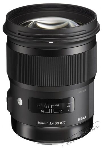 Sigma 50mm f/1,4 (A) DG HSM - Canon (3 év garancia!) Fotó-Videó kiegészítők - Objektív - Fix fókuszú objektív - 275957