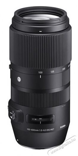 Sigma 100-400mm f/5-6,3 C DG OS HSM objektív - Canon (3 év garancia!) Fotó-Videó kiegészítők - Objektív - Zoom objektív - 315302