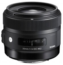 Sigma 30mm f/1,4 (A) DC HSM - Nikon (3 év garancia!) Fotó-Videó kiegészítők - Objektív - Fix fókuszú objektív - 265960
