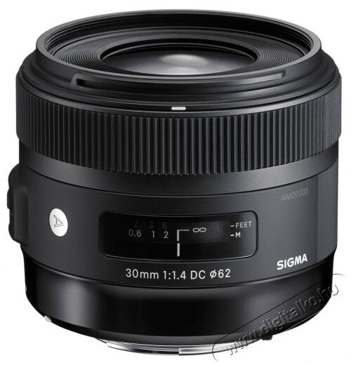 Sigma 30mm f/1,4 (A) DC HSM - Nikon (3 év garancia!) Fotó-Videó kiegészítők - Objektív - Fix fókuszú objektív - 265960