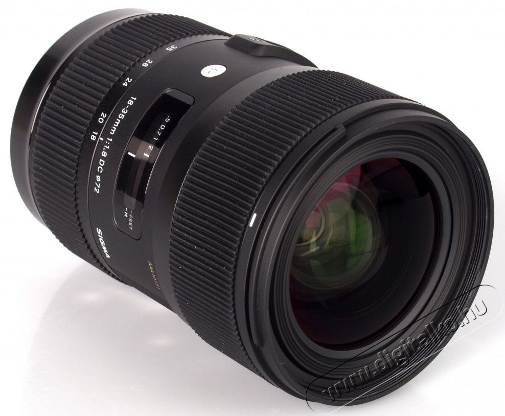 Sigma 18-35mm f/1,8 (A) DC HSM - Nikon (3 év garancia!) Fotó-Videó kiegészítők - Objektív - Zoom objektív - 265956