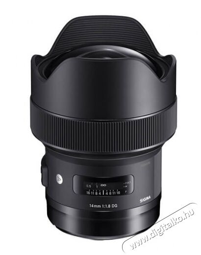 Sigma 14mm f/1.8 (A) DG HSM - Canon (3 év garancia!) Fotó-Videó kiegészítők - Objektív - Fix fókuszú objektív - 322878