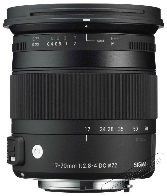 Sigma 17-70mm f/2,8-4 (C) OS HSM Macro - Canon (3 &eacute;v garancia!) Fot&oacute;-Vide&oacute; kieg&eacute;sz&iacute;tők - Objekt&iacute;v - Zoom objekt&iacute;v - 265951