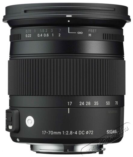 Sigma 17-70mm f/2,8-4 (C) OS HSM Macro - Canon (3 &eacute;v garancia!) Fot&oacute;-Vide&oacute; kieg&eacute;sz&iacute;tők - Objekt&iacute;v - Zoom objekt&iacute;v - 265951
