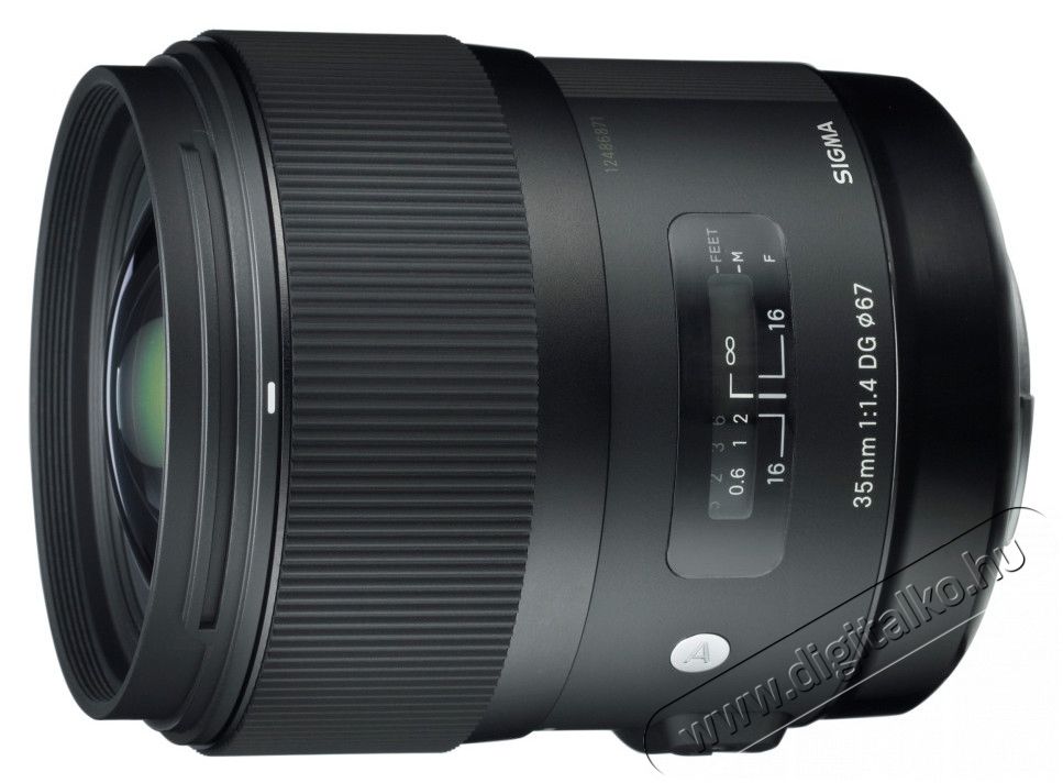 Sigma 35mm f/1,4 (A) DG HSM - Canon (3 év garancia!) Fotó-Videó kiegészítők - Objektív - Fix fókuszú objektív - 265804