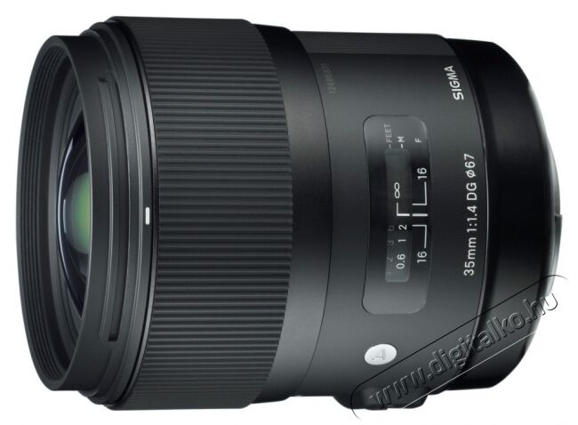 Sigma 35mm f/1,4 (A) DG HSM - Canon (3 év garancia!) Fotó-Videó kiegészítők - Objektív - Fix fókuszú objektív - 265804