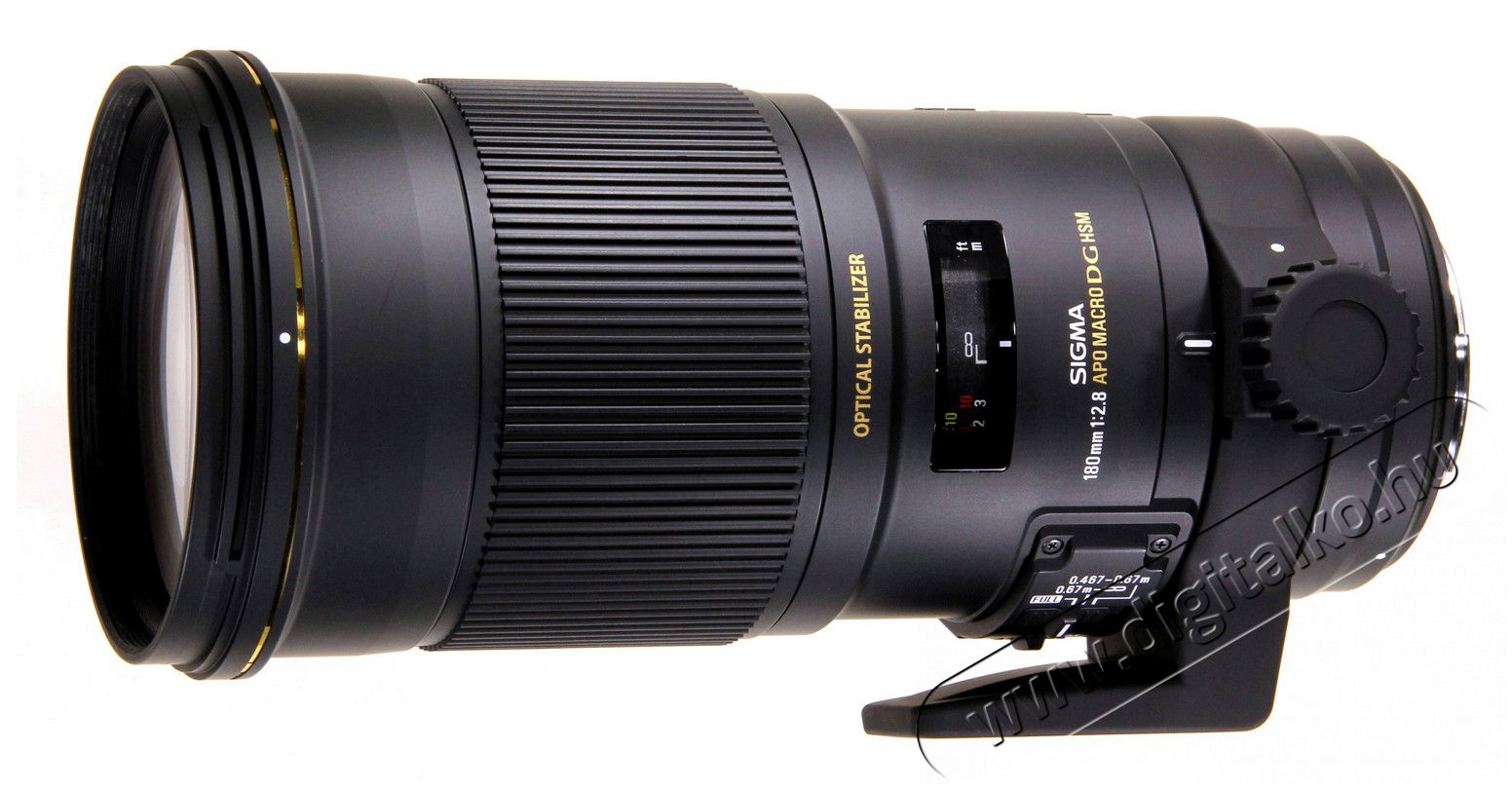 Sigma 180mm f/2,8 APO EX DG OS HSM Macro - Nikon (3 év garancia!) Fotó-Videó kiegészítők - Objektív - Fix fókuszú objektív - 265938