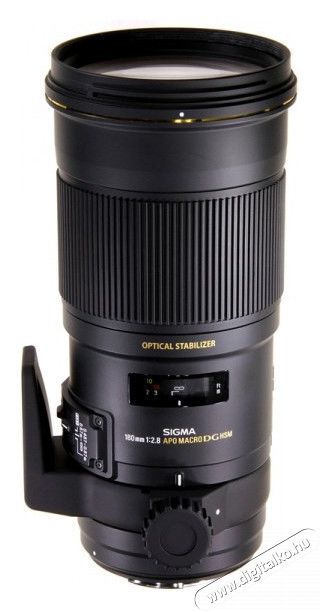 Sigma 180mm f/2,8 APO EX DG OS HSM Macro - Nikon (3 év garancia!) Fotó-Videó kiegészítők - Objektív - Fix fókuszú objektív - 265938