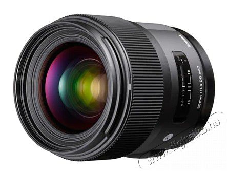 Sigma 35mm f/1,4 (A) DG HSM - Nikon (3 év garancia!) Fotó-Videó kiegészítők - Objektív - Fix fókuszú objektív - 265931