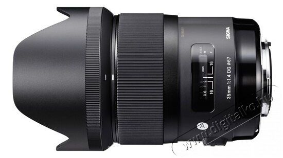Sigma 35mm f/1,4 (A) DG HSM - Nikon (3 év garancia!) Fotó-Videó kiegészítők - Objektív - Fix fókuszú objektív - 265931